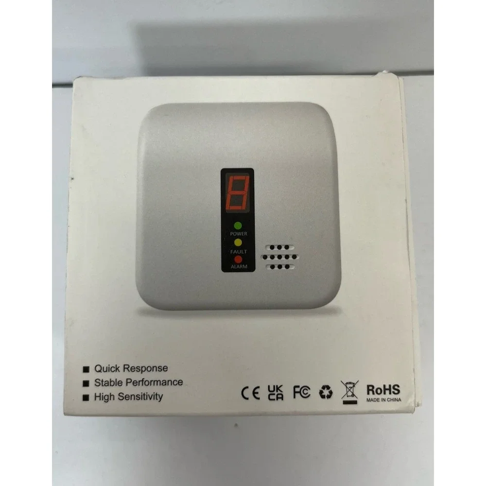 Techamor Y401 Natural Gas Detector Home Gas Alarm and Monitor